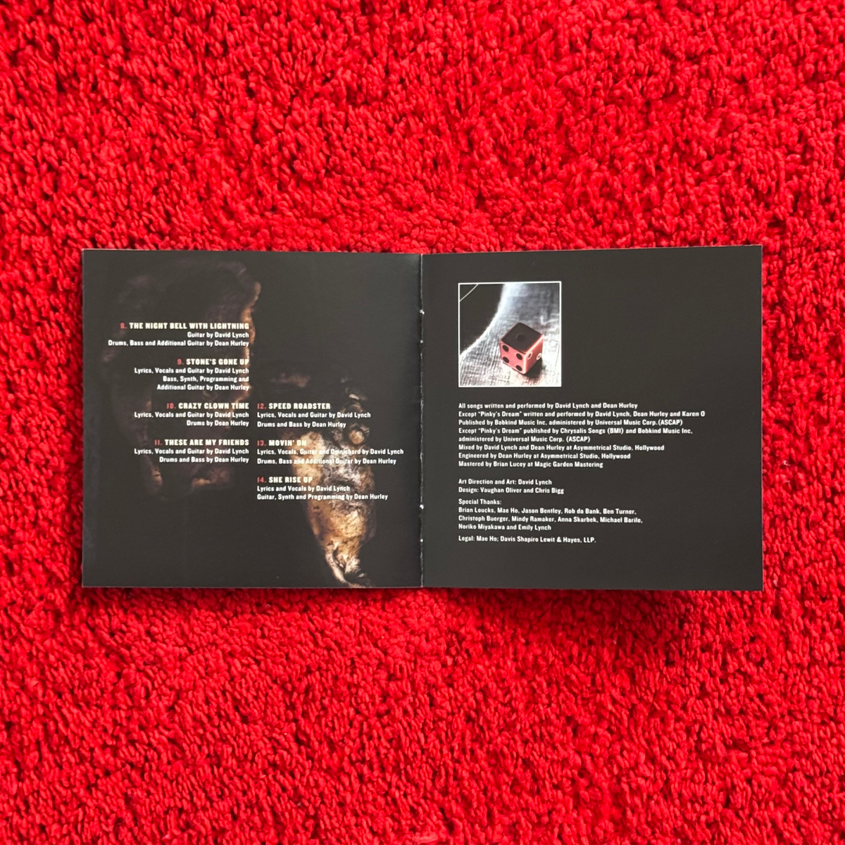 DAVID LYNCH CRAZY CLOWN TIME (2011) CD