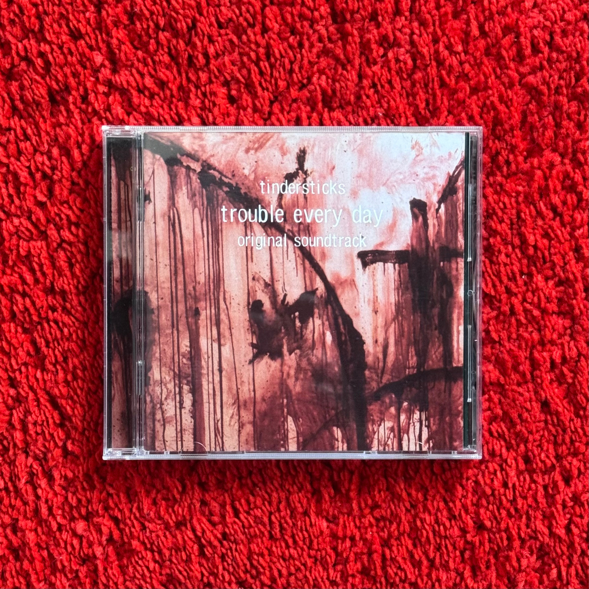 TROUBLE EVERY DAY (2001) SOUNDTRACK CD & BOOKLET
