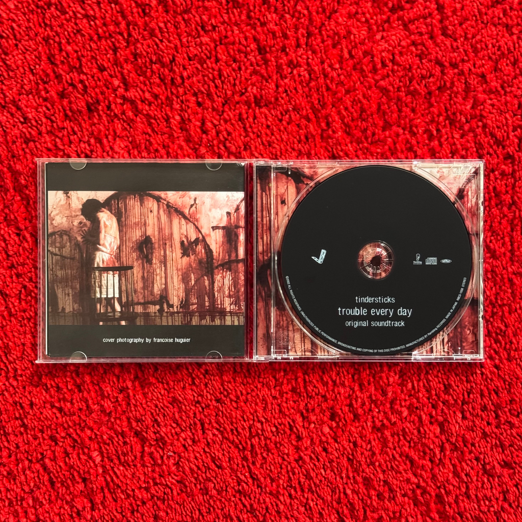 TROUBLE EVERY DAY (2001) SOUNDTRACK CD & BOOKLET