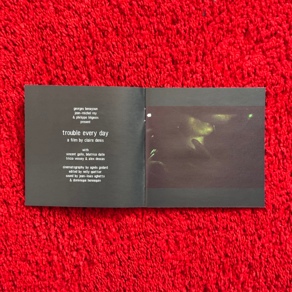 TROUBLE EVERY DAY (2001) SOUNDTRACK CD & BOOKLET