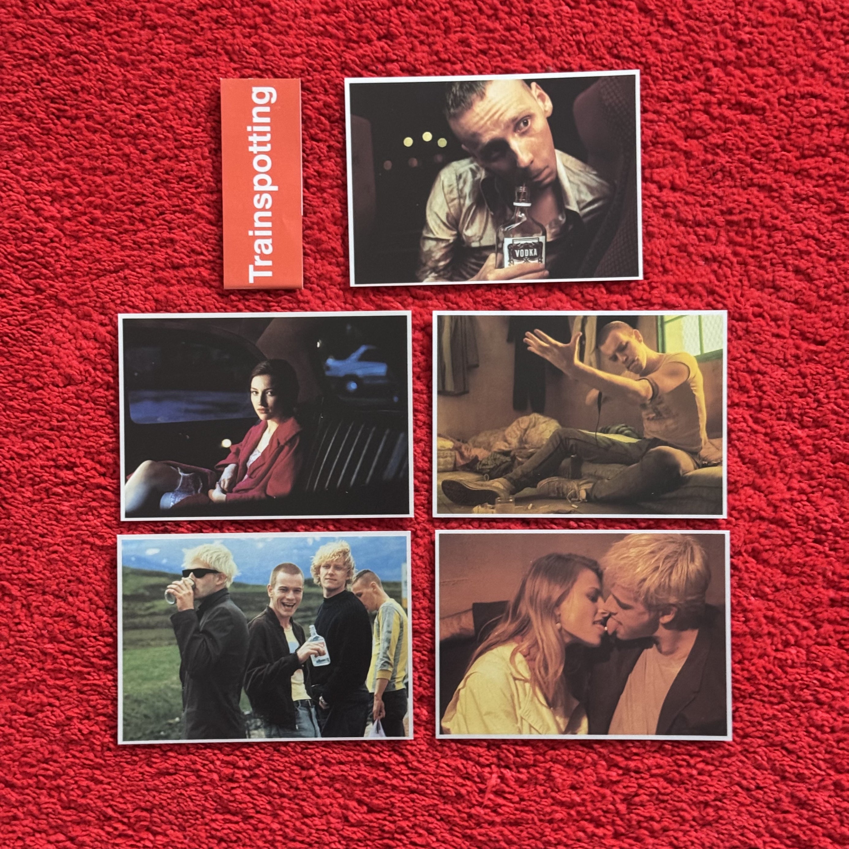 TRAINSPOTTING POSTCARD SET