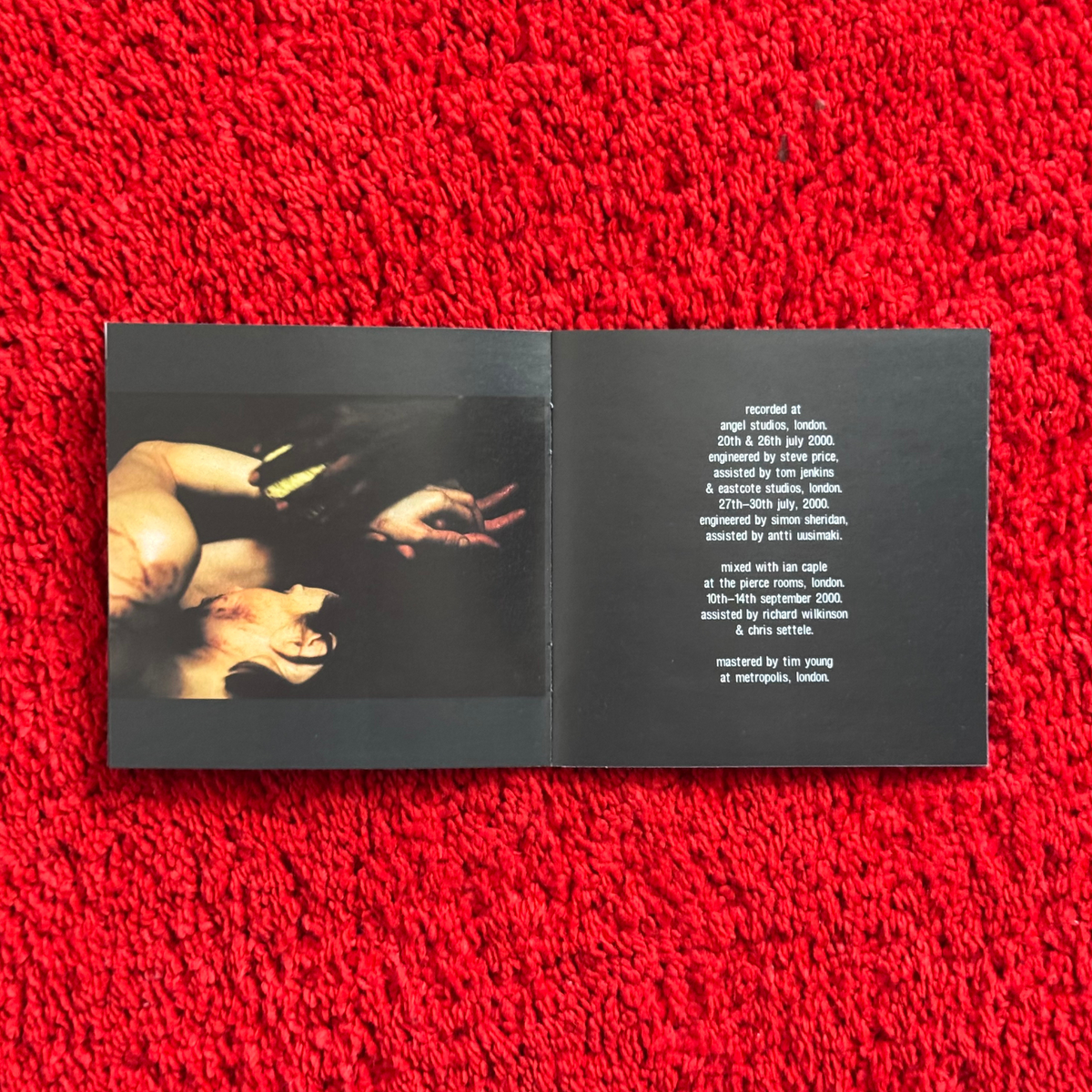 TROUBLE EVERY DAY (2001) SOUNDTRACK CD & BOOKLET