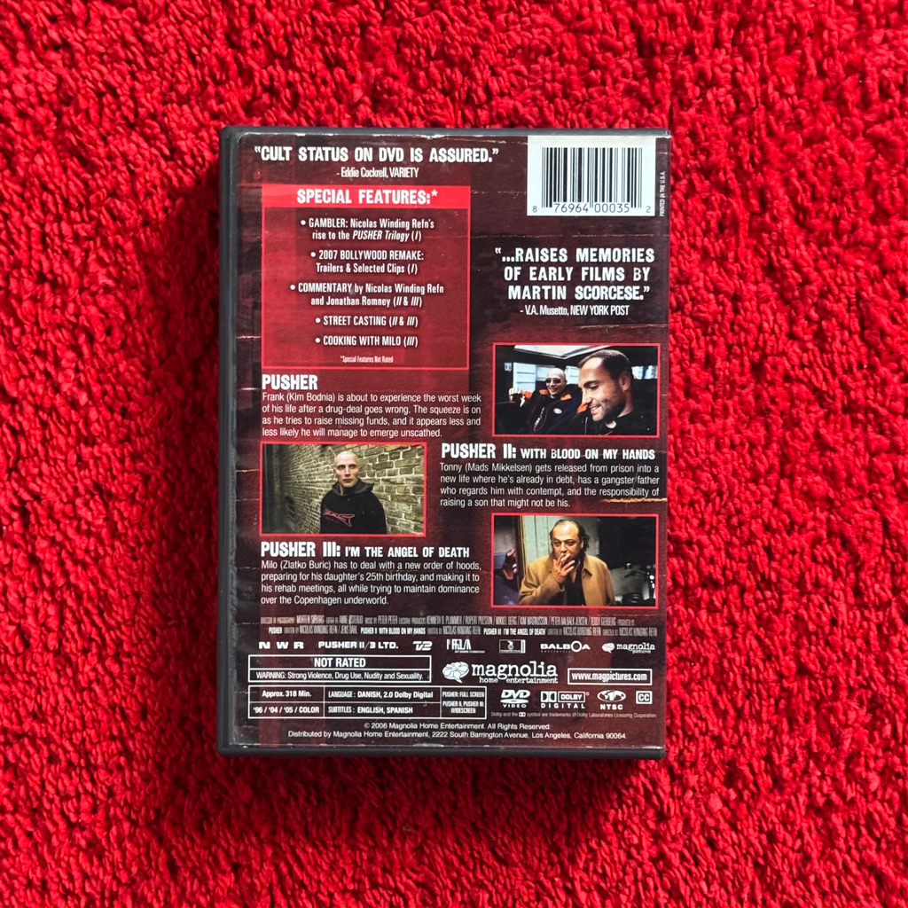 PUSHER TRILOGY (1996–2005) DVD