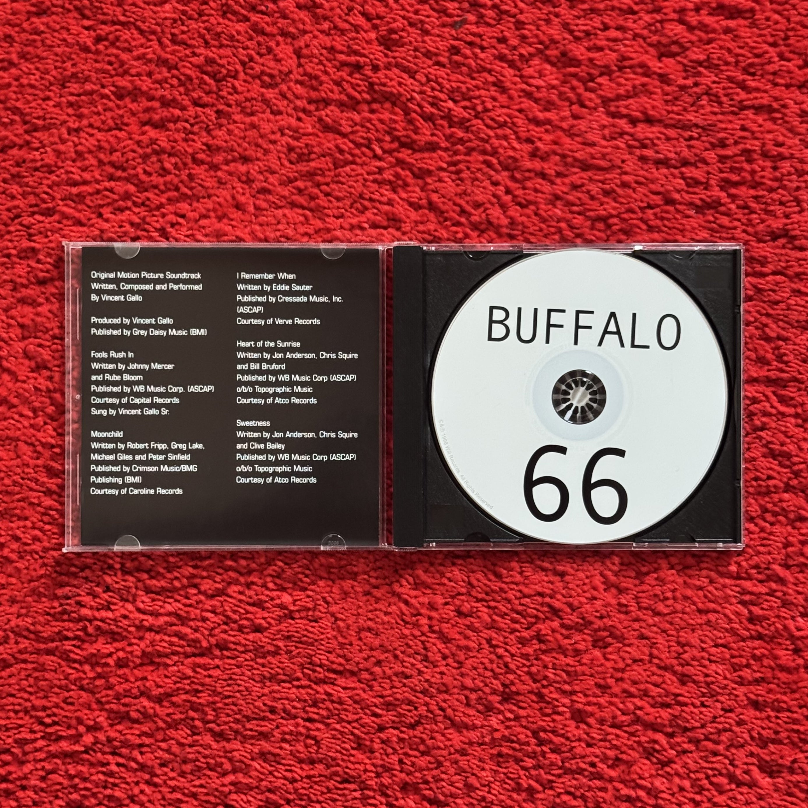 BUFFALO ’66 SOUNDTRACK CD