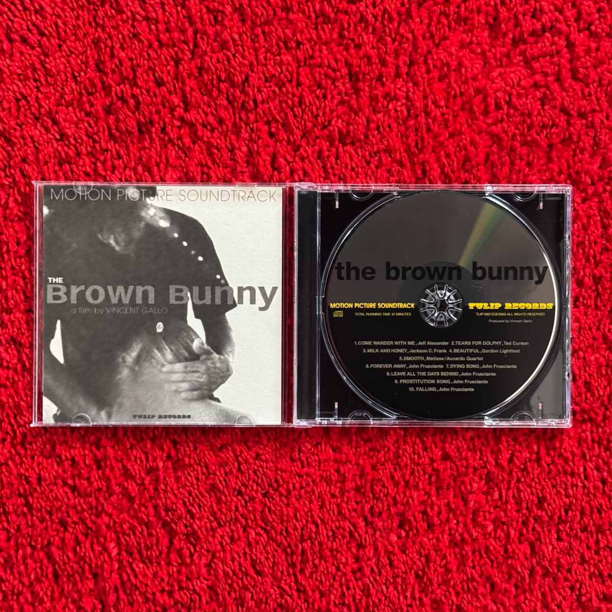 THE BROWN BUNNY (2003) SOUNDTRACK CD