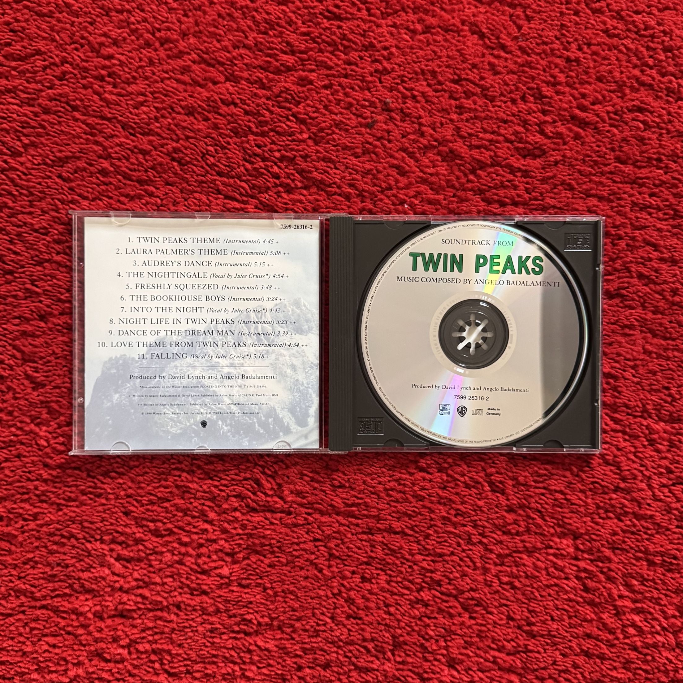 Twin Peaks Soundtrack CD