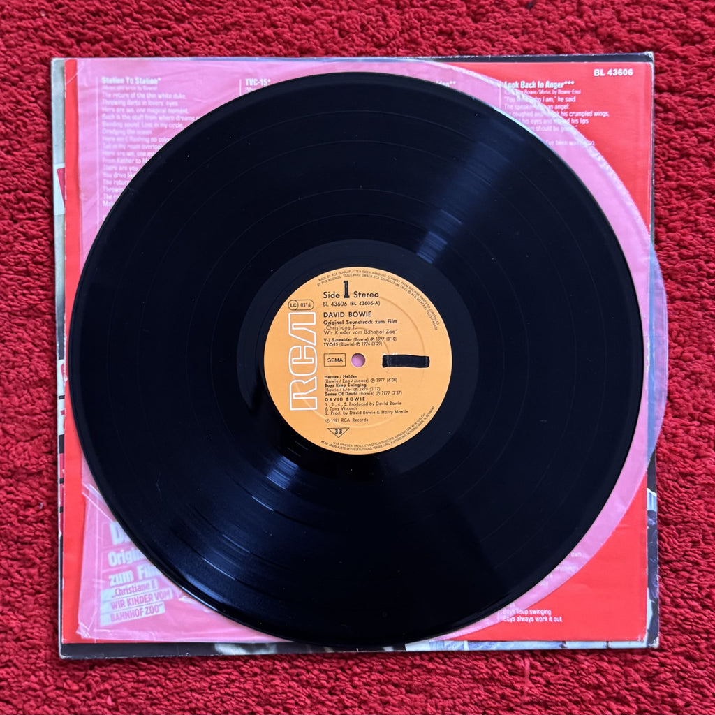 Christiane F. Soundtrack LP